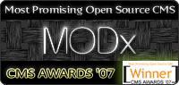 Modx award badge
